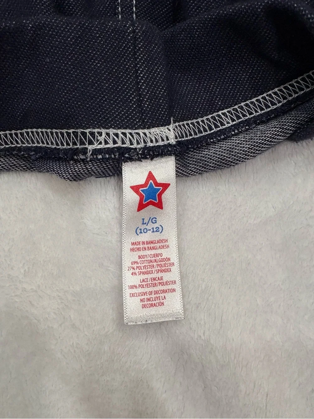 Kids Star-Print Shorts - Red & Navy